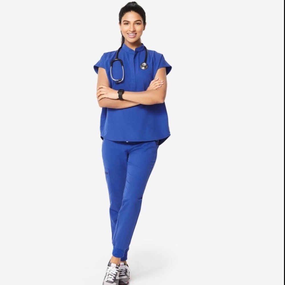 FIGS *Limited Edition* Winning Blue Scrub Set